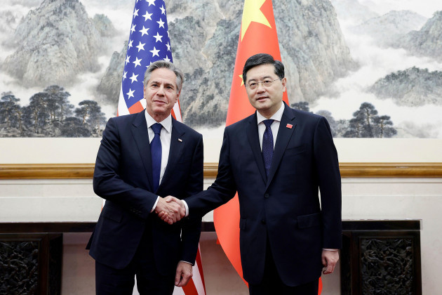 beijing-china-18th-june-2023-u-s-secretary-of-state-blinken-meets-with-chinese-foreign-minister-qin-gang-on-sunday-june-18-2023-in-beijing-blinken-whose-february-2023-trip-was-postponed-foll
