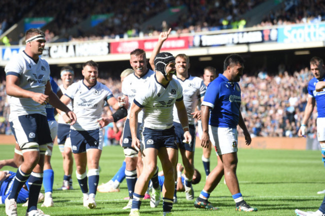 murrayfield-stadium-edinburgh-scotland-uk-29th-july-2023-rugby-famous-grouse-nations-series-match-scotland-vs-italy-darcy-graham-of-scotland-scores-his-2nd-try-in-the-25-30-victory-over-italy