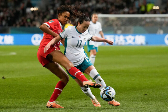 switzerlands-coumba-sow-left-and-new-zealands-olivia-chance-fight-for-the-ball-during-the-womens-world-cup-group-a-soccer-match-new-zealand-and-switzerland-in-dunedin-new-zealand-sunday-july-3