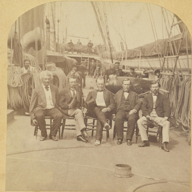 frederick-douglass-with-the-commissioners-to-santo-domingo-brooklyn-navy-yard-january-1871-unknown-maker-american-january-1871-albumen-silver-print