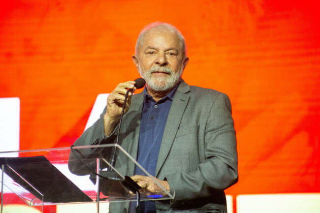 sao-paulosp-august-17-luiz-inacio-lula-da-silva-brazils-former-president-speaks-during-a-meeting-with-entrepreneurs-at-hotel-novotel-sao-paulo-on-august-17-2022-in-sao-paulo-sp-brazil-phot