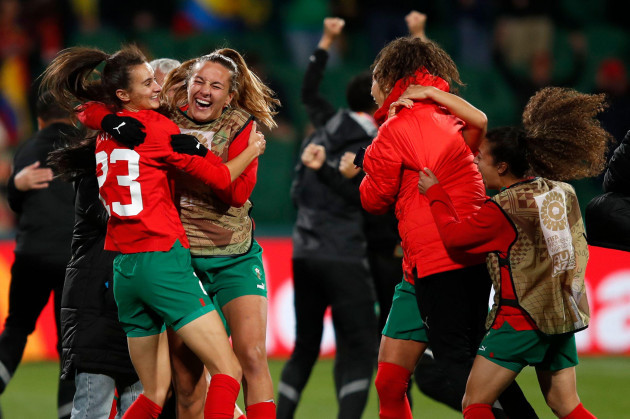 players-of-morocco-celebrate-after-the-womens-world-cup-group-h-soccer-match-between-morocco-and-colombia-in-perth-australia-thursday-aug-3-2023-ap-photogary-day