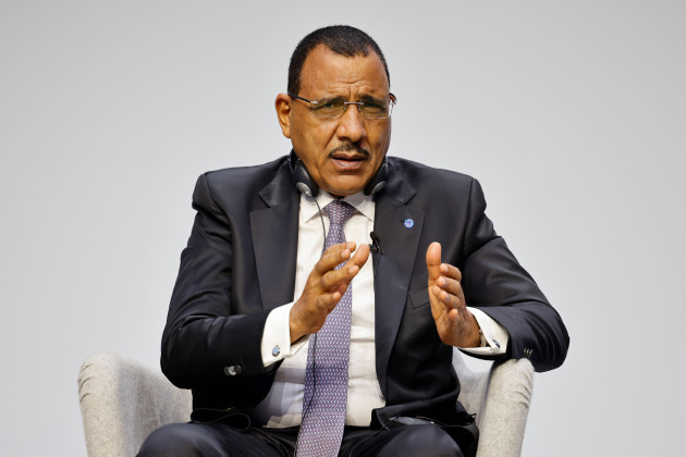 nigers-president-mohamed-bazoum-attends-a-london-based-summit-to-raise-funds-for-the-global-partnership-for-education-gpe-picture-date-thursday-july-29-2021