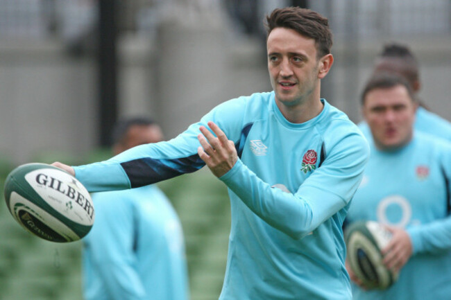 englands-alex-mitchell-during-the-captains-run-at-the-aviva-stadium-dublin-picture-date-friday-march-17-2023