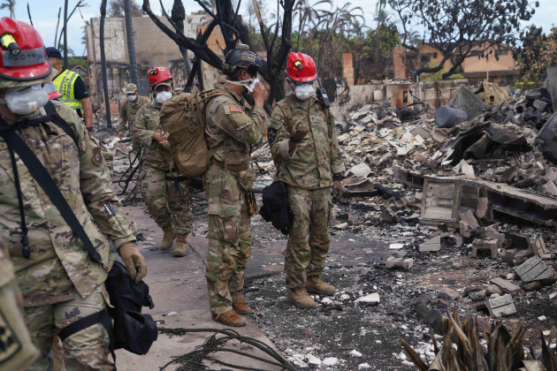 hawaii-national-guardsmen-deploy-to-maui-county-to-aid-in-search-efforts-after-a-wild-fire-ripped-through-lahaina-on-the-island-of-maui-in-the-hawaiian-islands-of-the-united-states-of-america-phot