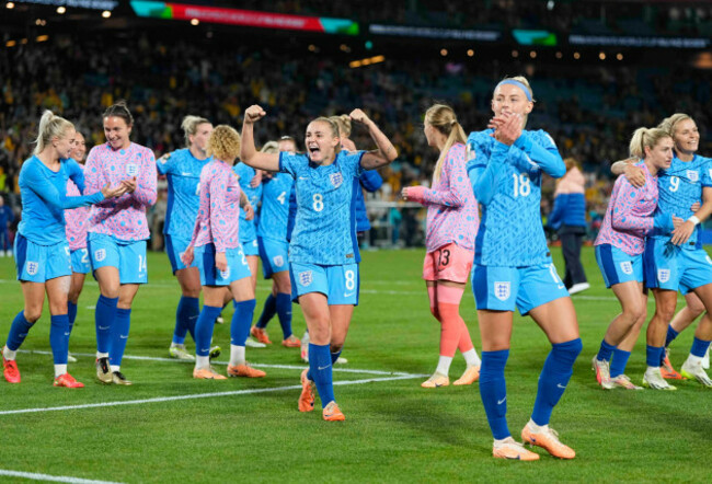 usa-16th-aug-2023-august-16-2023-georgia-stanway-england-post-game-celebration-during-a-game-at-kim-pricecsmsipa-usa-credit-image-kim-pricecal-sport-mediasipa-usa-credit-sipa
