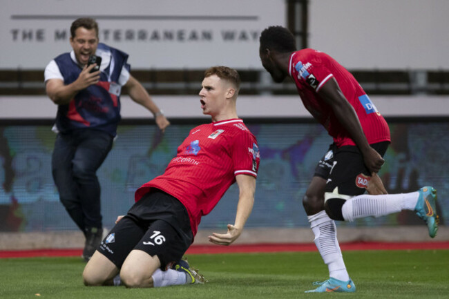 rwdms-jake-obrien-celebrates-after-scoring-during-a-soccer-match-between-rwd-molenbeek-and-rsca-futures-rsca-u23-friday-02-september-2022-in-brussels-on-day-2-of-the-2022-2023-challenger-pro-le
