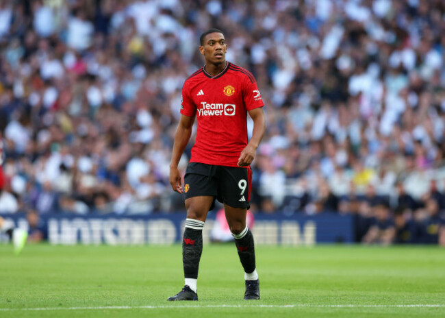 x19th-august-2023-tottenham-hotspur-stadium-london-england-premier-league-football-tottenham-hotspur-versus-manchester-united-anthony-martial-of-manchester-united