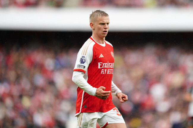 arsenals-oleksandr-zinchenko-during-the-premier-league-match-at-the-emirates-stadium-london-picture-date-saturday-august-26-2023