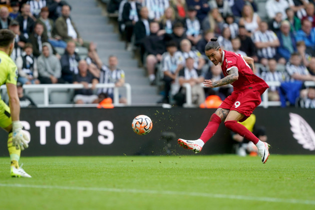 liverpools-darwin-nunez-scores-his-sides-second-goal-during-the-premier-league-match-at-st-james-park-newcastle-upon-tyne-picture-date-sunday-august-27-2023