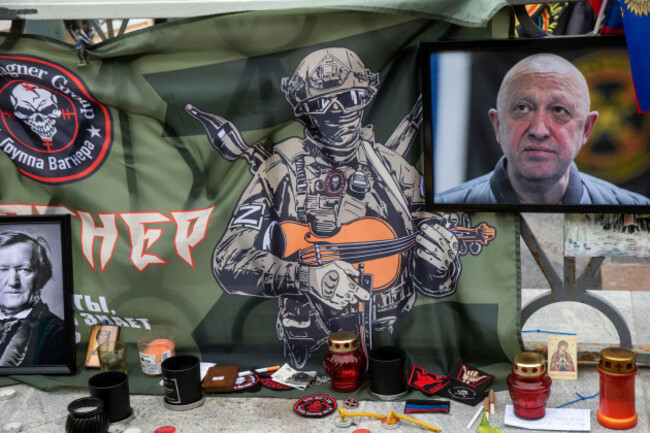 moscow-russia-26th-of-august-2023-a-portrait-of-yevgeny-prigozhin-is-seen-at-the-makeshift-memorial-near-the-red-square-in-the-center-of-moscow-russia-russian-state-run-news-agencies-on-august-2