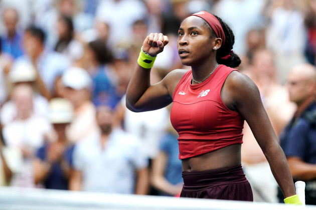 coco-gauff-of-the-united-states-celebrates-after-defeating-caroline-wozniacki-of-denmark-during-the-fourth-round-of-the-u-s-open-tennis-championships-sunday-sept-3-2023-in-new-york-ap-phot