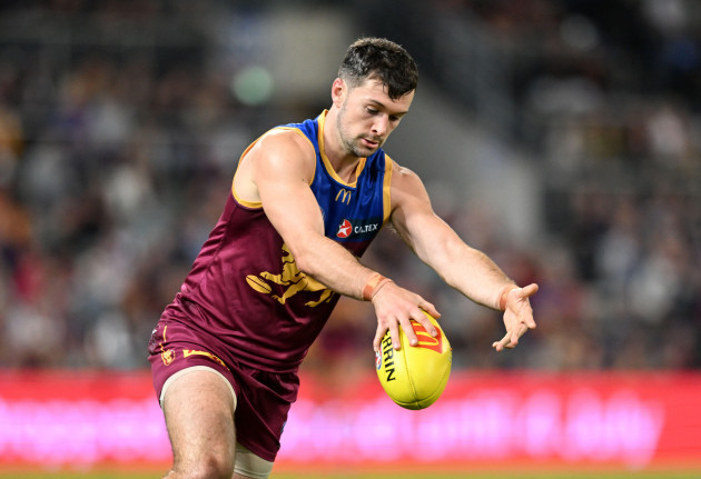 conor-mckenna-of-the-lions-in-action-during-the-afl-round-9-match-between-the-brisbane-lions-and-the-essendon-bombers-at-the-gabba-in-brisbane-saturday-may-13-2023-aap-imagedarren-england-no-ar