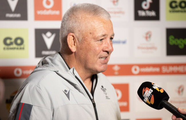 warren-gatland-is-interviewed-ahead-of-the-game