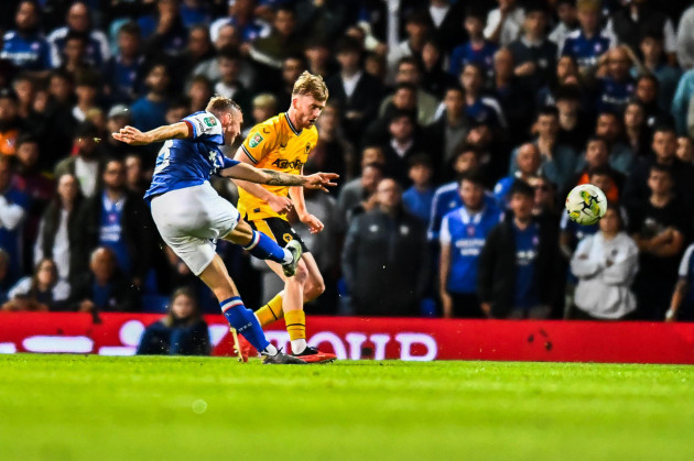 jack-taylor-14-ipswich-town-shoots-and-scores-during-the-carabao-cup-third-round-match-between-ipswich-town-and-wolverhampton-wanderers-at-portman-road-ipswich-on-tuesday-26th-september-2023-phot