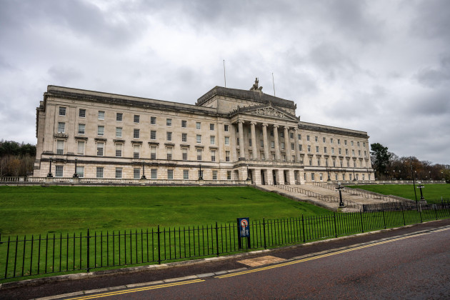 stormont-parliament-building-belfast-northern-ireland-1st-february-2023-northern-ireland-assembly-of-elected-politicians