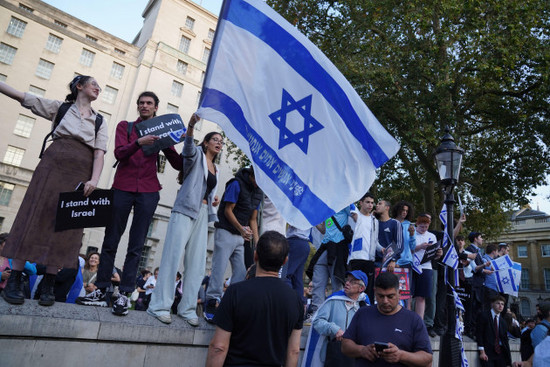 people-attending-a-vigil-outside-downing-street-central-london-for-victims-and-hostages-of-hamas-attacks-organised-by-the-board-of-deputies-of-british-jews-as-the-death-toll-rises-amid-ongoing-vio