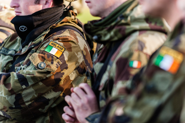 irish-defence-forces-arm-patch-of-a-soldier-in-the-irish-army