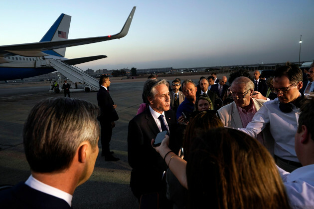 u-s-secretary-of-state-antony-blinken-speaks-to-members-of-the-media-before-leaving-cairo-sunday-oct-15-2023-en-route-to-jordan-ap-photojacquelyn-martin-pool