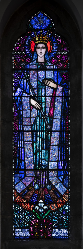 Michael Healy, Our Lady Queen of Heaven (or Regina Coeli), (1933), St Brendan's Cathedral, Loughrea, Co. Galway (photograph, Jozef Vrtiel)