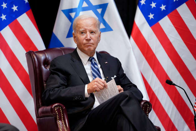president-joe-biden-listens-as-he-and-israeli-prime-minister-benjamin-netanyahu-participate-in-an-expanded-bilateral-meeting-with-israeli-and-u-s-government-officials-wednesday-oct-18-2023-in-t