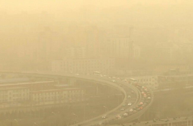 dust storm beijing