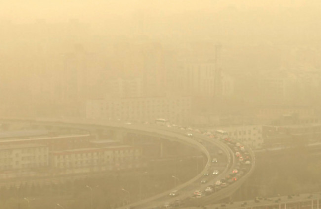 dust storm beijing