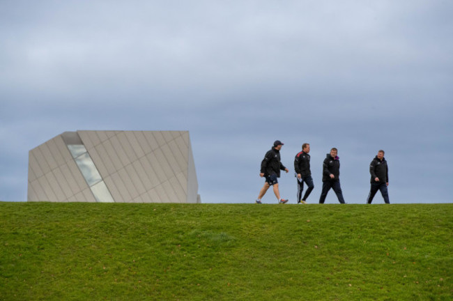 denis-leamy-mike-prendergast-graham-rowntree-and-andi-kyriacou-arrive