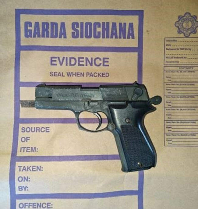 Firearm Seizure 22nd October 2023