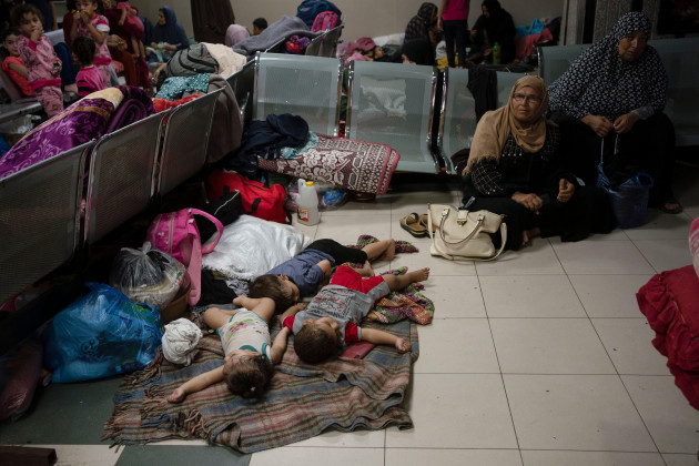 palestinians-take-shelter-in-the-nasser-hospital-during-ongoing-israeli-bombardment-in-khan-younis-gaza-strip-friday-oct-27-2023-ap-photofatima-shbair