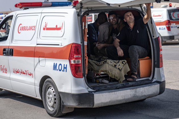ambulances-with-palestinians-wounded-in-the-israeli-bombardment-of-the-gaza-strip-arrive-at-rafah-border-crossing-to-egypt-wednesday-nov-1-2023-ap-photofatima-shbair