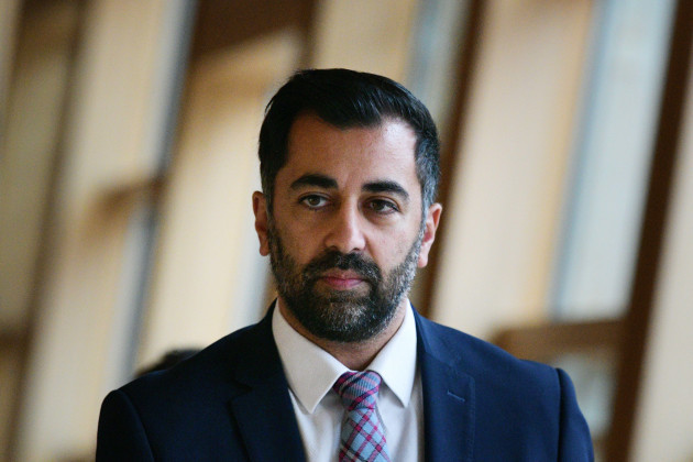 edinburgh-scotland-uk-26-october-2023-first-minister-of-scotland-humza-yousaf-at-the-scottish-parliament-for-first-minister-questions-credit-sstalamy-live-news