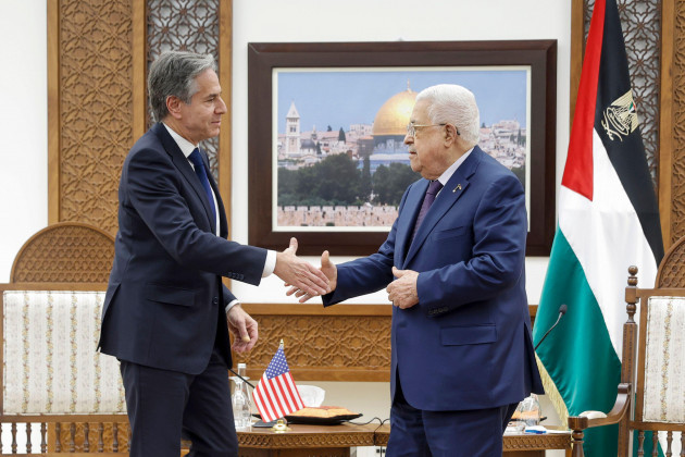 u-s-secretary-of-state-antony-blinken-meets-with-palestinian-president-mahmoud-abbas-amid-the-ongoing-conflict-between-israel-and-the-palestinian-islamist-group-hamas-at-the-muqata-in-ramallah-in-th