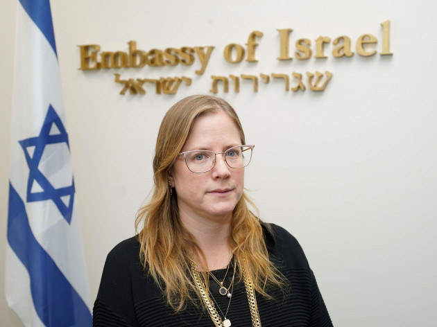 israels-ambassador-to-ireland-dana-erlich-at-the-israeli-embassy-in-dublin-picture-date-tuesday-november-7-2023