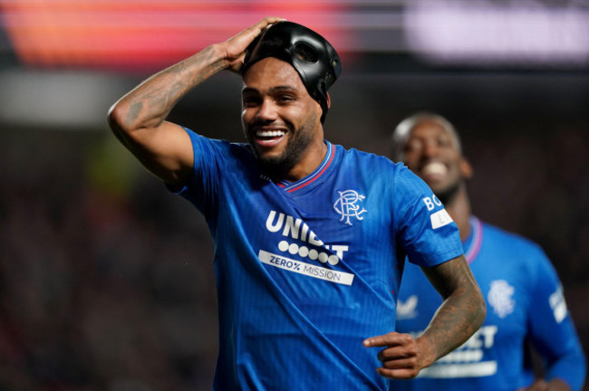 rangers-danilo-celebrates-scoring-a-third-goal-before-it-is-ruled-out-following-a-var-review-during-the-uefa-europa-league-group-c-match-at-the-ibrox-stadium-glasgow-picture-date-thursday-november