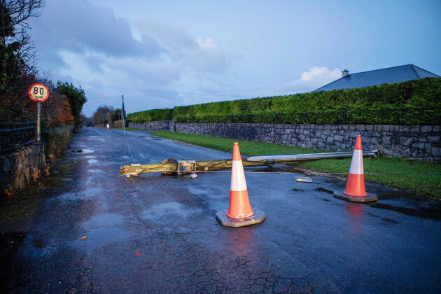 Storm Debi Oranmore Galway 5