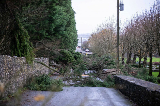 Storm Debi Oranmore Galway 1