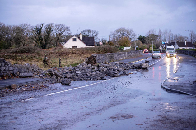 Storm Debi Oranmore Galway 2