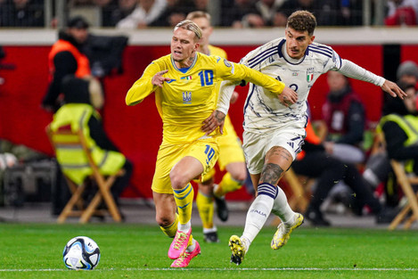 Holders Italy draw with Ukraine to qualify for Euro 2024 · The 42