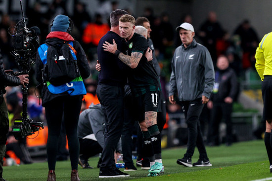 stephen-kenny-hugs-james-mcclean-as-he-comes-off-the-pitch-for-the-final-time