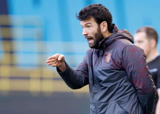 manchester-city-youth-coach-brian-barry-murphy-during-the-uefa-youth-league-group-g-match-at-the-manchester-city-academy-stadium-manchester-picture-date-tuesday-november-7-2023