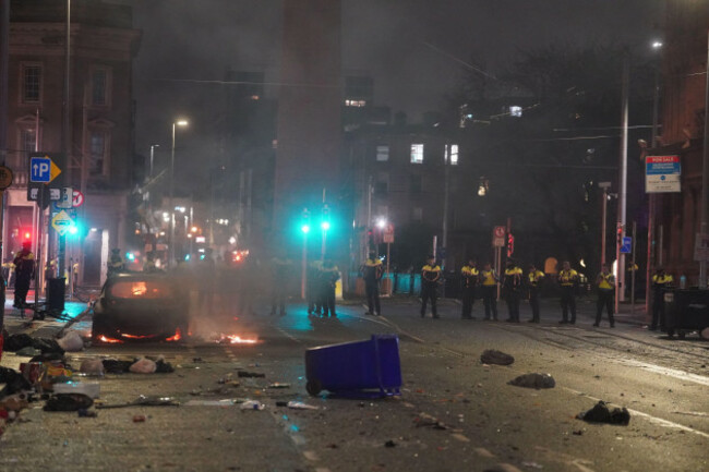 the-scene-on-parnell-street-in-dublin-city-centre-after-violent-scenes-unfolded-following-an-attack-on-parnell-square-east-where-five-people-were-injured-including-three-young-children-picture-date