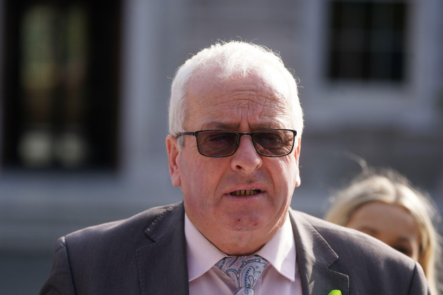 mattie-mcgrath-speaks-at-a-press-conference-at-leinster-house-dublin-as-members-of-the-rural-independent-group-of-tds-outline-their-alternative-budget-proposals-picture-date-wednesday-october-4-2