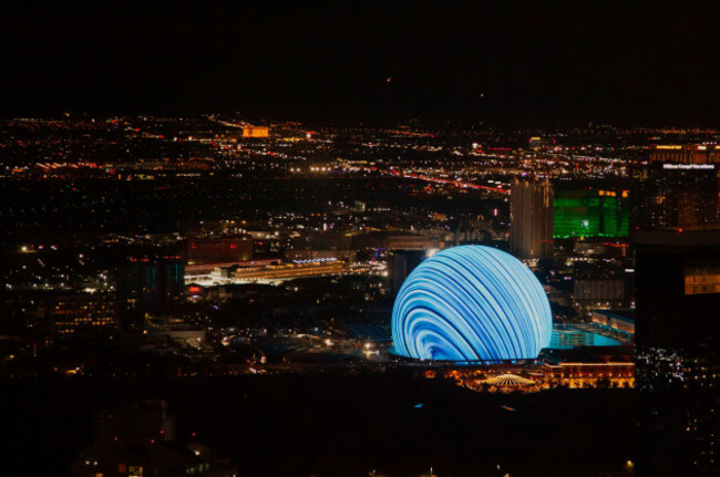 las-vegas-nevada-usa-november-7-2023-the-msg-sphere-lit-up-at-night