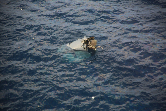 in-this-photo-provided-by-japan-coast-guard-debris-believed-to-be-from-a-u-s-military-osprey-aircraft-is-seen-off-the-coast-of-yakushima-island-in-kagoshima-prefecture-in-japan-wednesday-nov-29-2