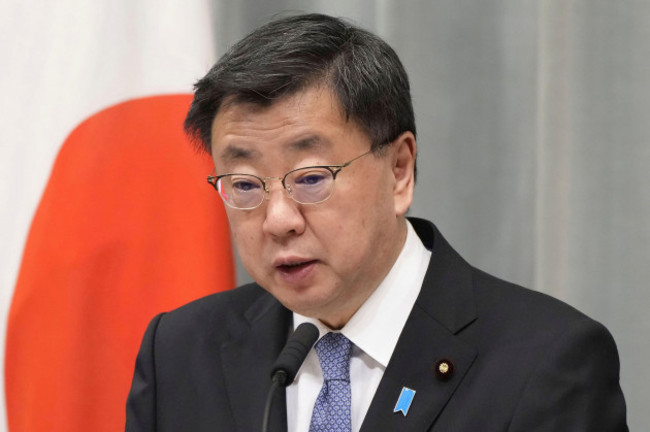 japans-chief-cabinet-secretary-hirokazu-matsuno-speaks-at-a-press-conference-in-tokyo-wednesday-nov-29-2023-a-u-s-military-osprey-aircraft-crashed-wednesday-into-the-sea-off-southern-japan-the