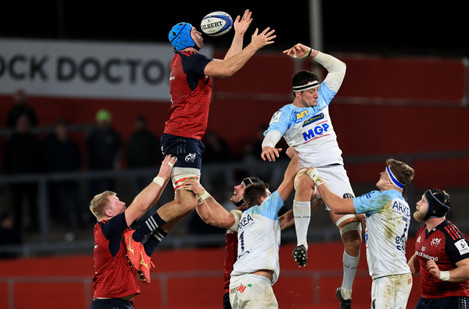 Munster 17-17 Bayonne: Visitors score late try to earn draw