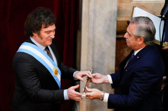 sworn in