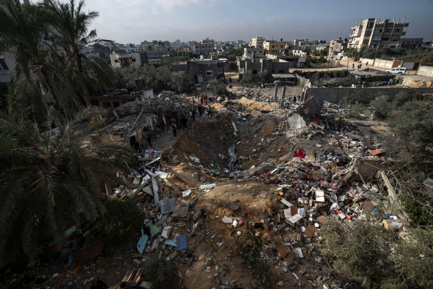 palestinians-inspect-a-site-after-it-was-hit-by-an-israeli-bombardment-on-rafah-gaza-strip-tuesday-dec-12-2023-ap-photofatima-shbair