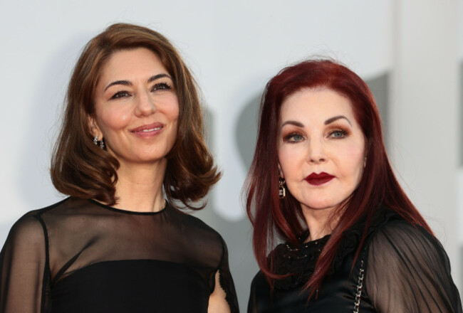 venice-italy-september-04-sofia-coppola-and-priscilla-presley-attends-a-red-carpet-for-the-movie-priscilla-at-the-80th-venice-film-festival